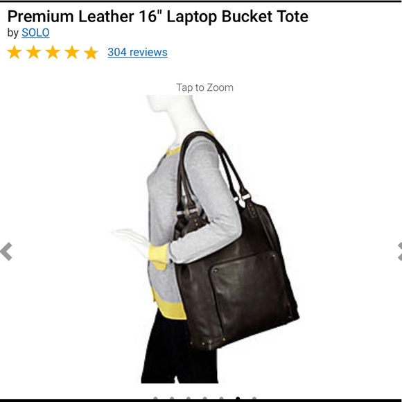 Solo leather computer bag - Picture 8 of 8